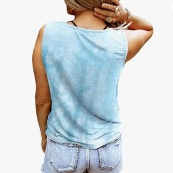 NEW Celestial Summer Tank Top Shirt - Picture 2 of 3